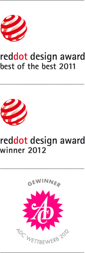 red dot design award 2011, Gewinner ADC Wettbewerb 2012